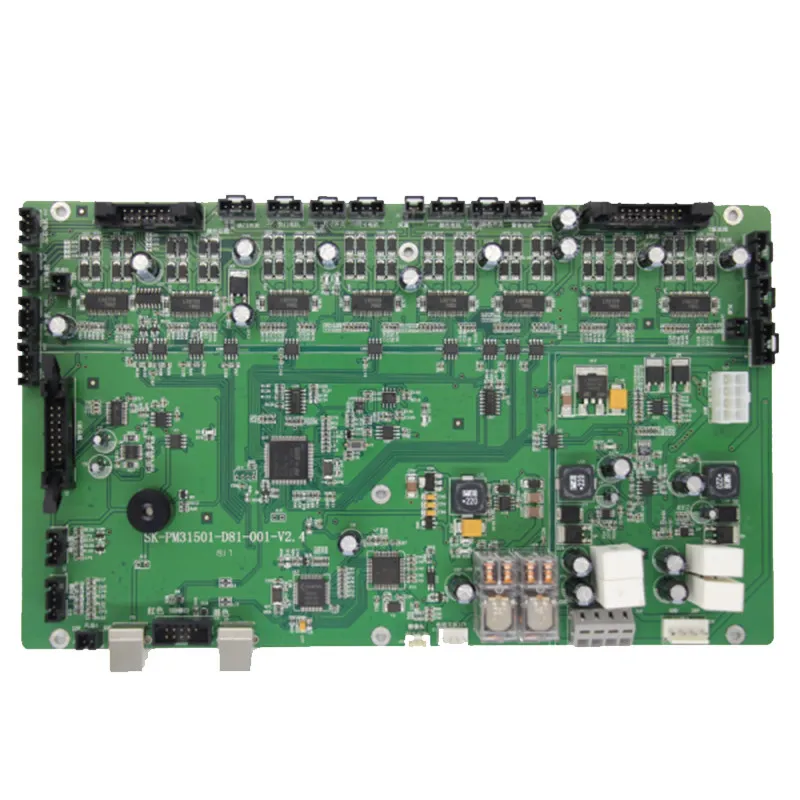 ¿Cuáles son los componentes comunes que se utilizan en la fabricación de placas de circuito impre...